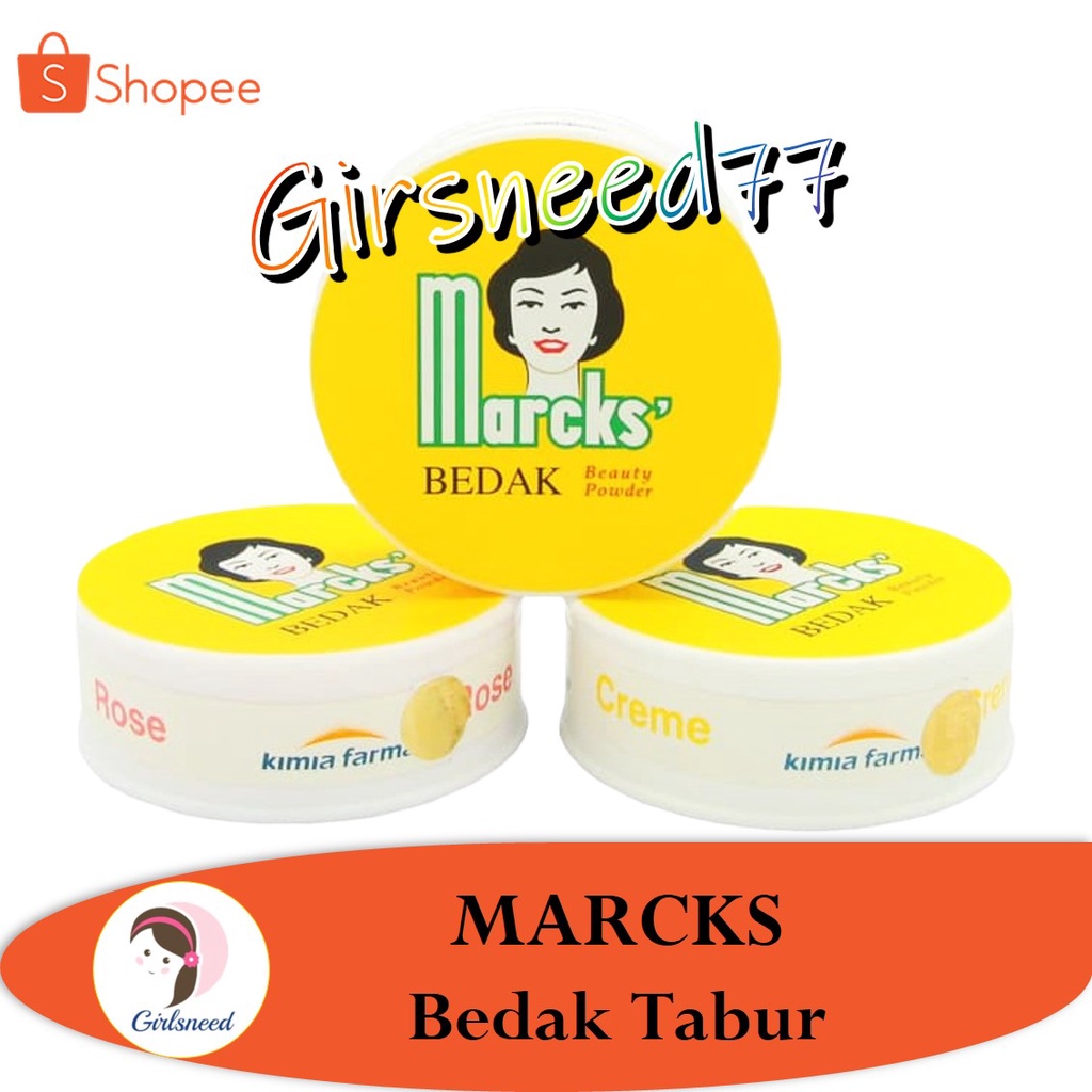 MARCKS Bedak Tabur 5 Varian GIRLSNEED77