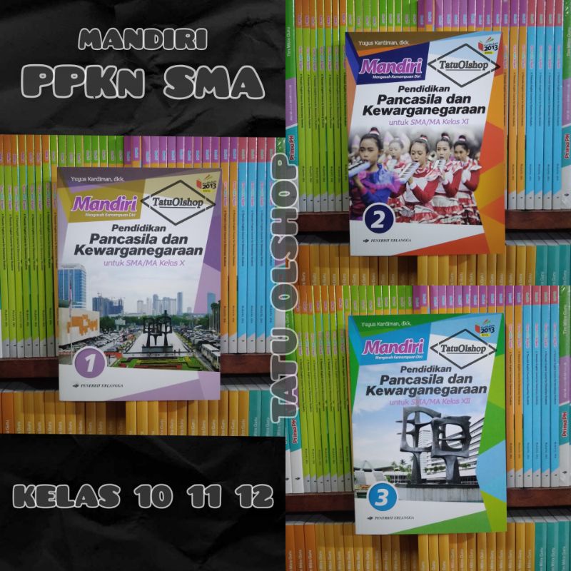 Buku Soal Mandiri PPKn PKN SMA Kelas 10 11 12 X XI XII 1 2 3 Kurikulum 2013 Revisi Original