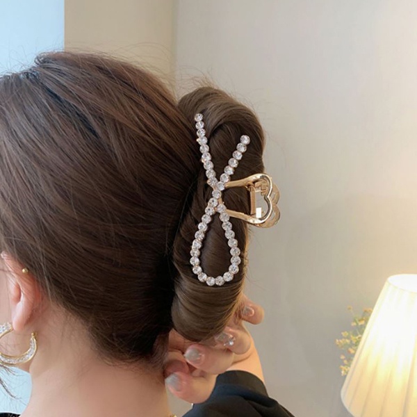 jepit pita mutiara berlian pearl diamond fashion hairclip jje079(2e2)