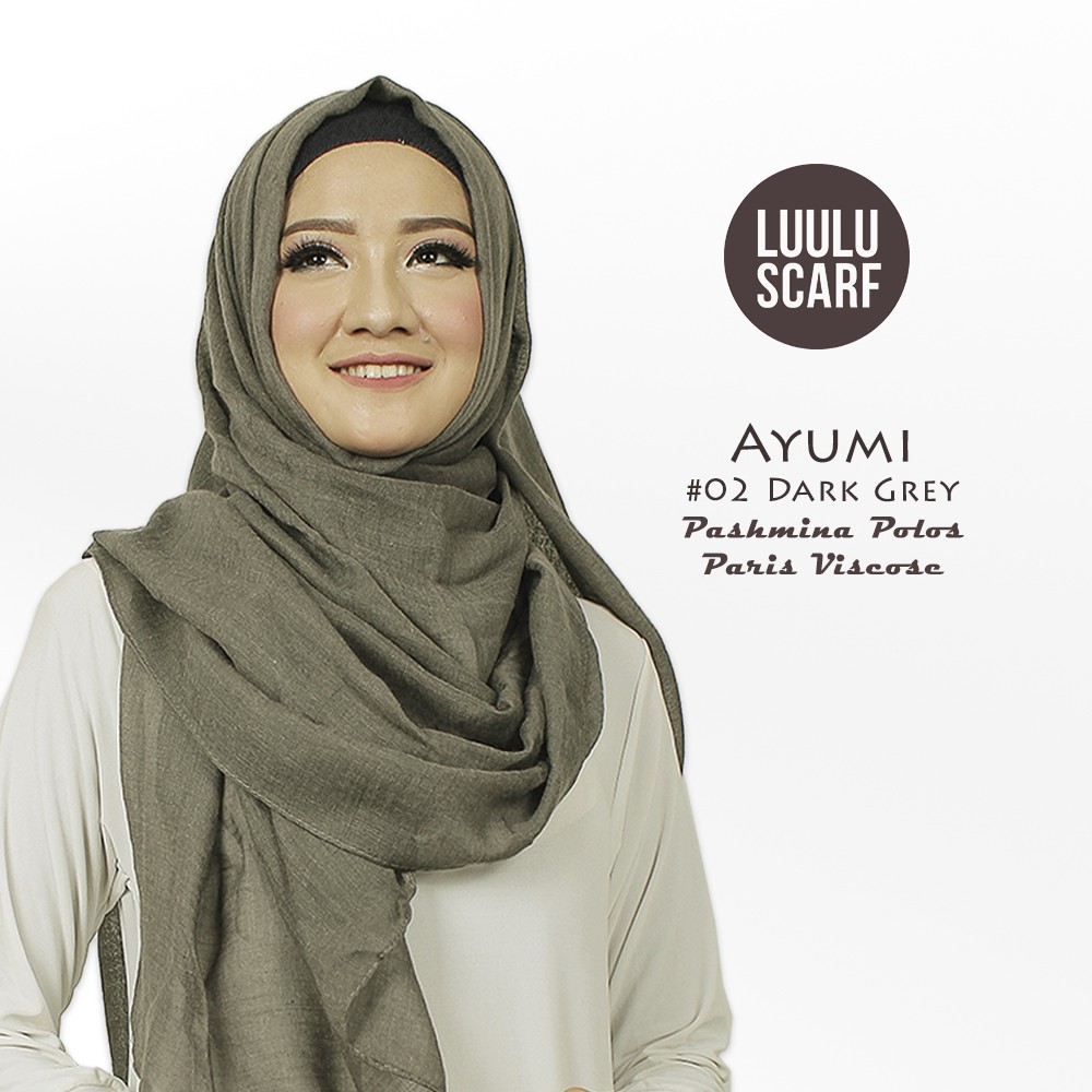 Pashmina Polos Paris Viscose - AYUMI by Luulu Scarf