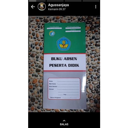 

buku absen siswa