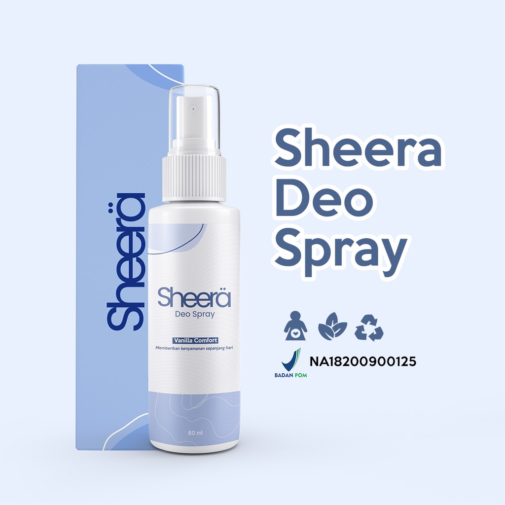 Sheera Deo Spray / Deodoran Tawas BPOM Registered