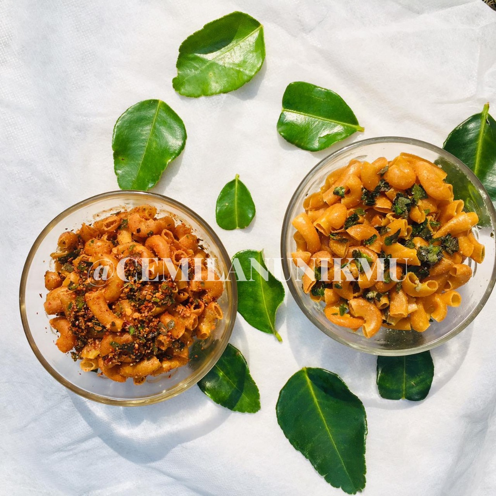 

CEMILAN UNIKMU Makaroni Original Pedas Daun Jeruk 220 gr