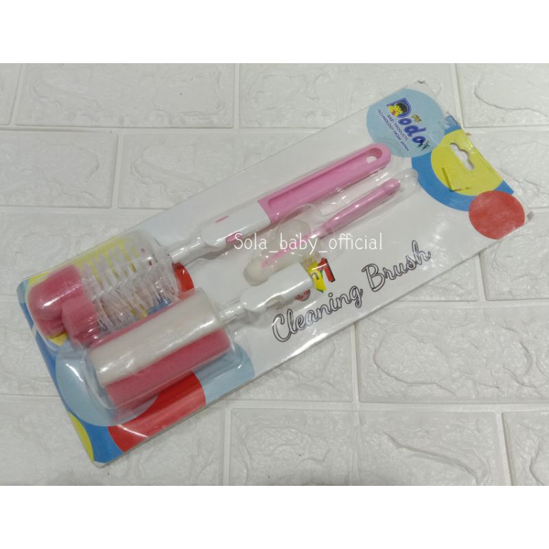 Dodo Sikat Botol DOT Cleaning Brush/Sikat DOT 3in1