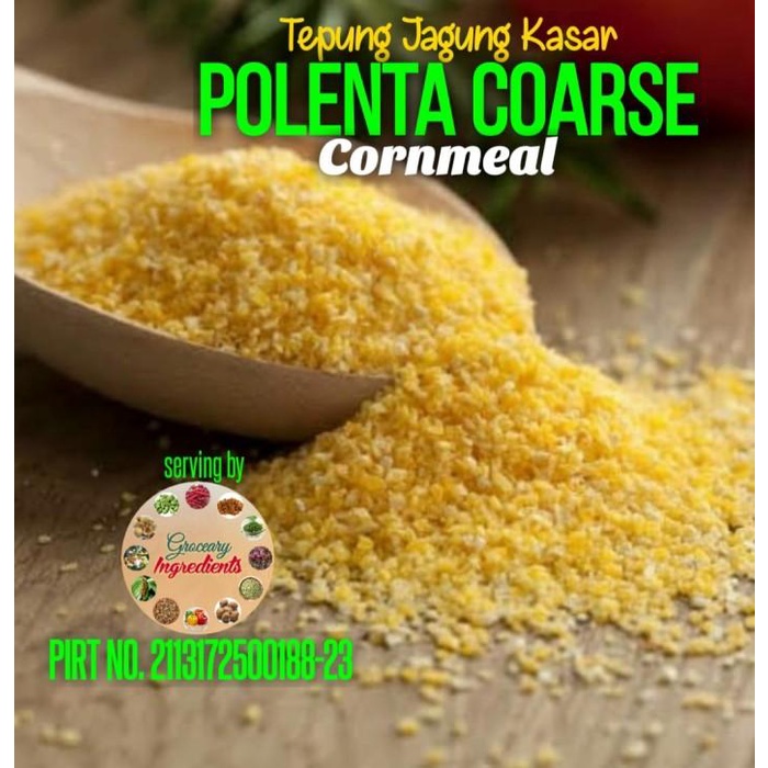

Organic Polenta Coarse / Tepung Jagung Kasar Tanpa Gluten 1Kg 069