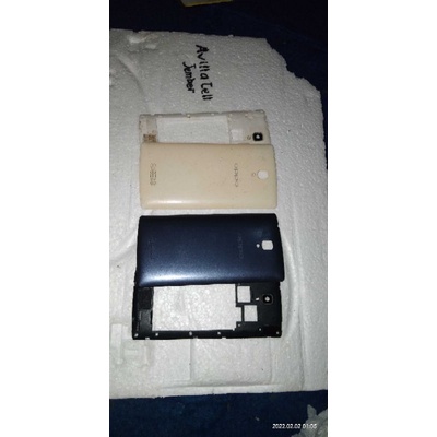 FRAME TENGAH TUTUP MESIN PLUS BACKDOOR OPPO NEO 3 R831 R831K