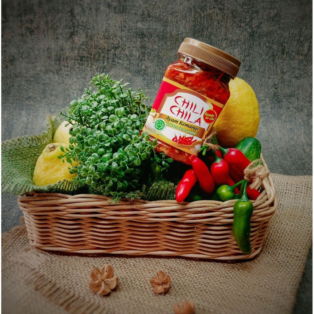 

Sambal Ayam Kemangi | Sambal Chili Chila Isi Banyak 210 gram
