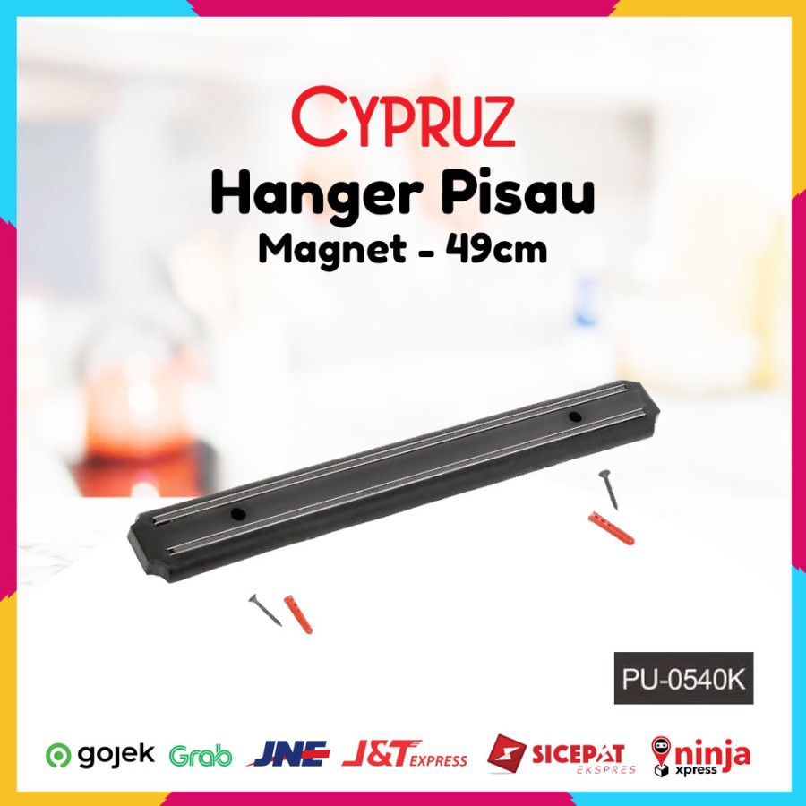 Cypruz Magnetic Knife Holder PU-0540K Gantungan Pisau Magnet