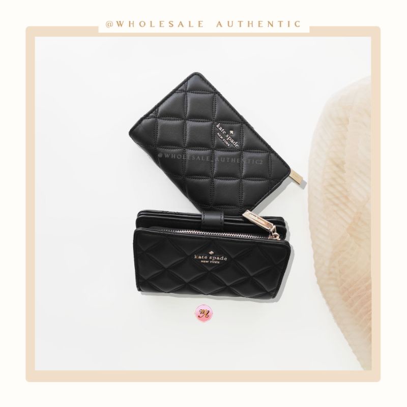 NATALIA MEDIUM COMPACT BIFOLD WALLET BLACK
