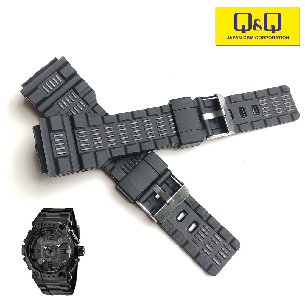 Strap Tali jam Tangan Q&amp;Q GW82 QnQ GW 82 QQ GW82 GW 82J Gw-82j