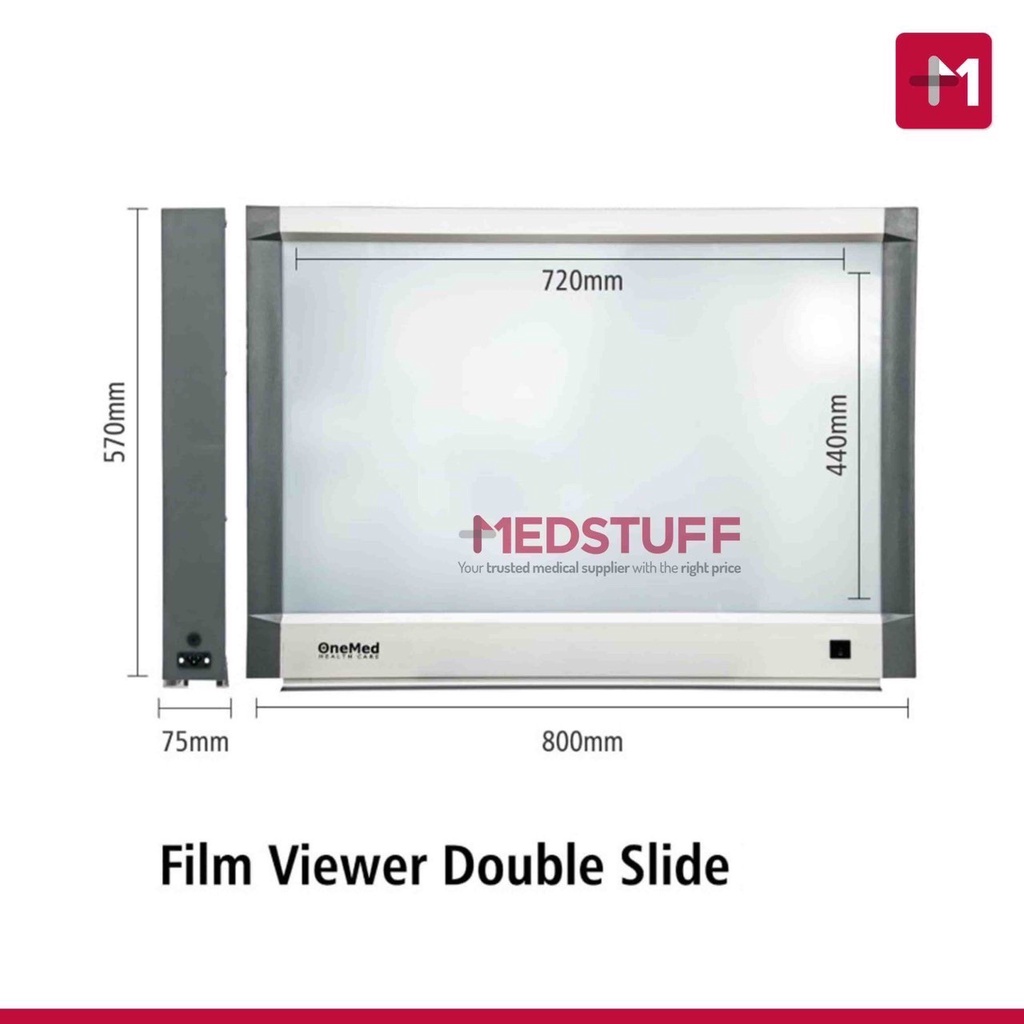 Film Viewer Xray Double Slide Onemed Film Iluminator Light Box Xray