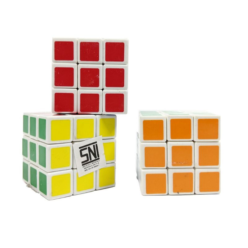 Mainan Edukatif Rubik Mini 3x3 3cm x 3cm Murah