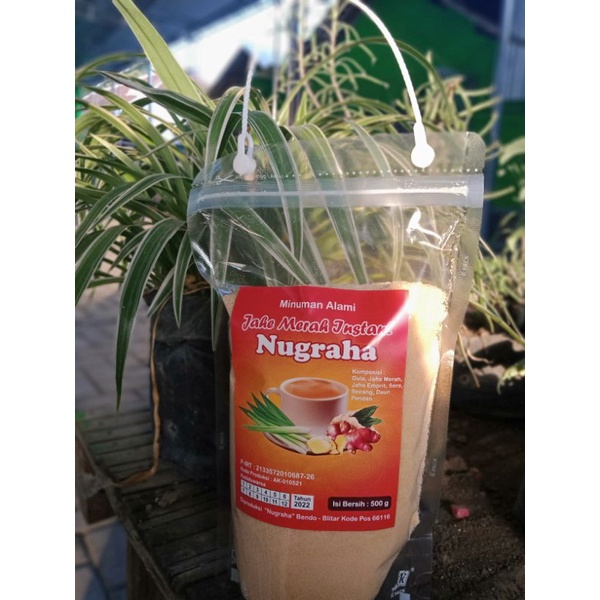 

Jahe merah instant 250gr lengkap secang,sereh, daun pandan