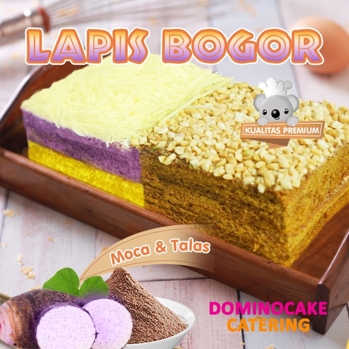 

Lapis Bogor - Bolu Mocca & Talas - Lapis Bogor premium - Dominocake