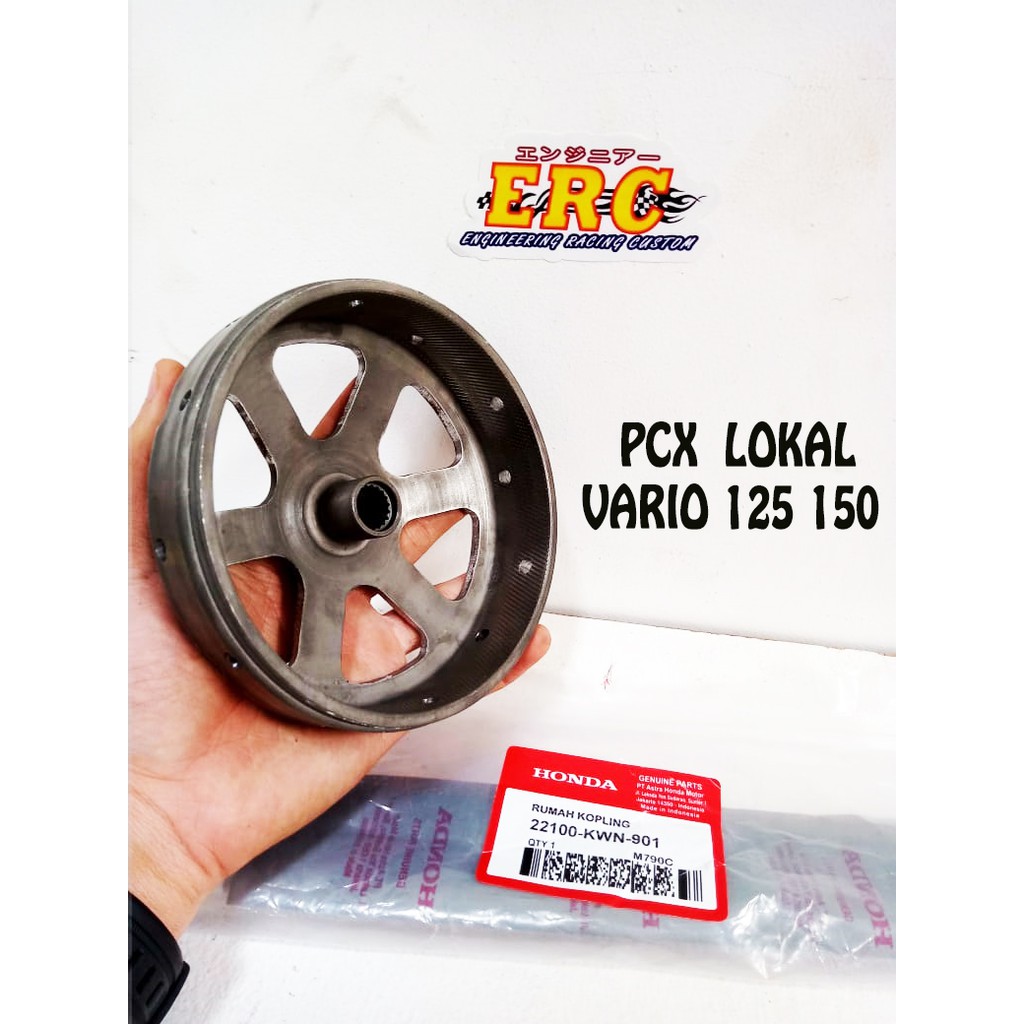 MANGKOK KAMPAS GANDA CUSTOM KARTEL PCX LOKAL VARIO 125 150 ORIGINAL CUSTOM BONUS RING PULLY