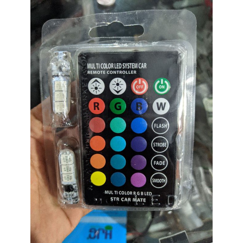 lampu kota remot led