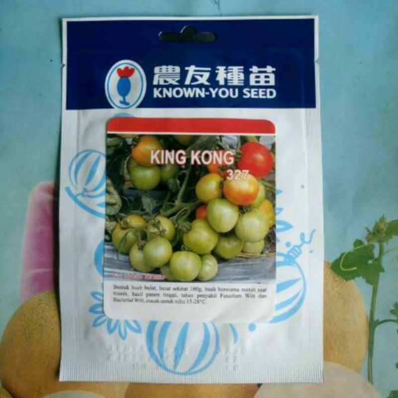 Benih Biji Bibit Tomat Besar KING KONG F1