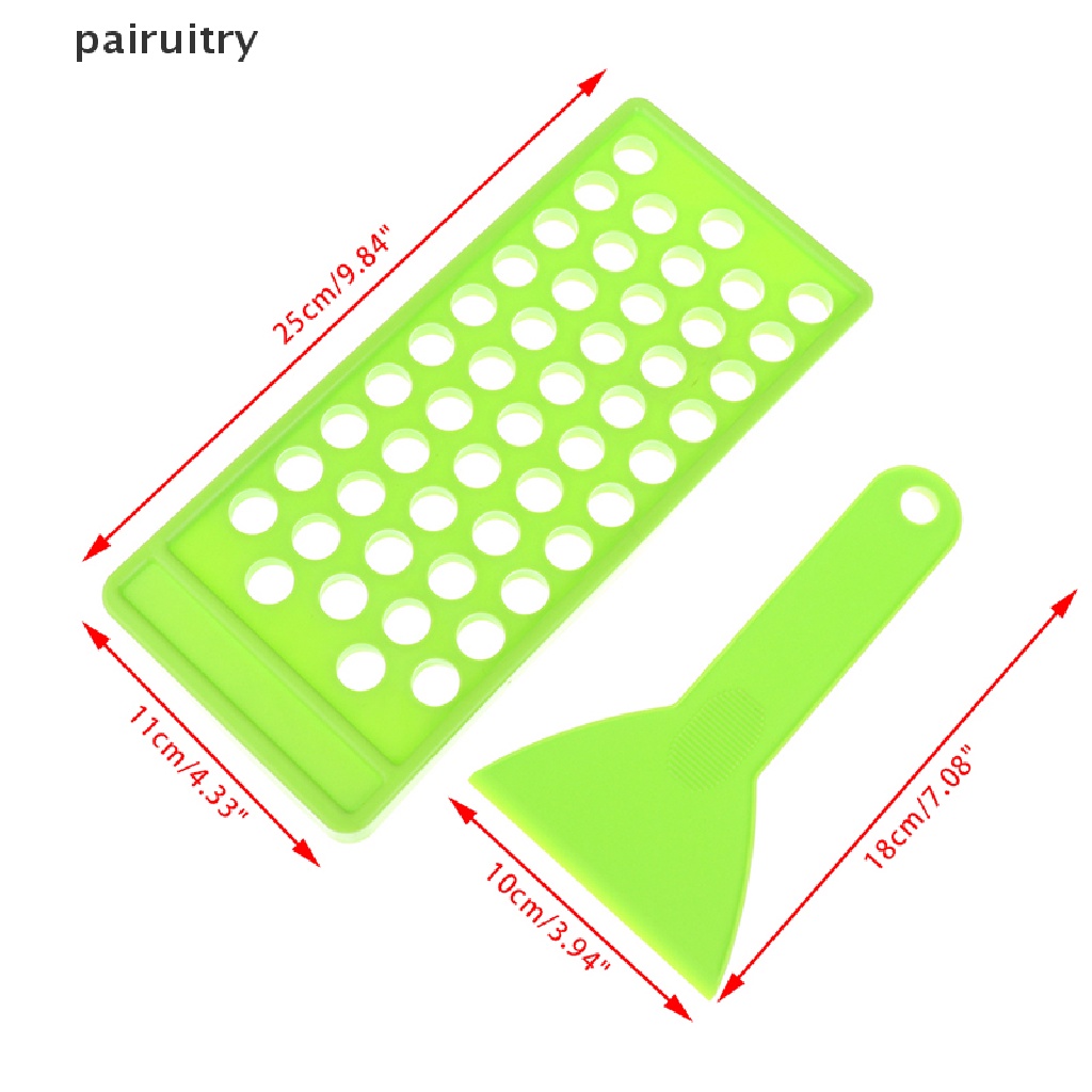 Prt 2pcs / Set Spatula + Scraper + Spatula + Lip Balm / Lip Gloss / Wax Diy