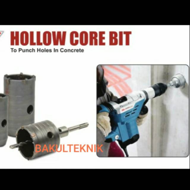 60mm + as Mata bor beton core bit 60mm hole saw beton +as