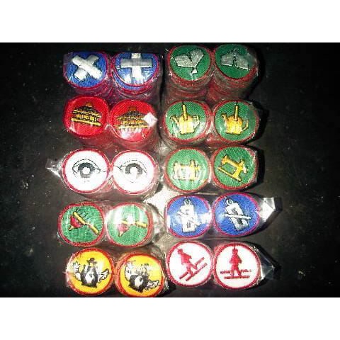 Badge TKK Wajib Penggalang (bordir)