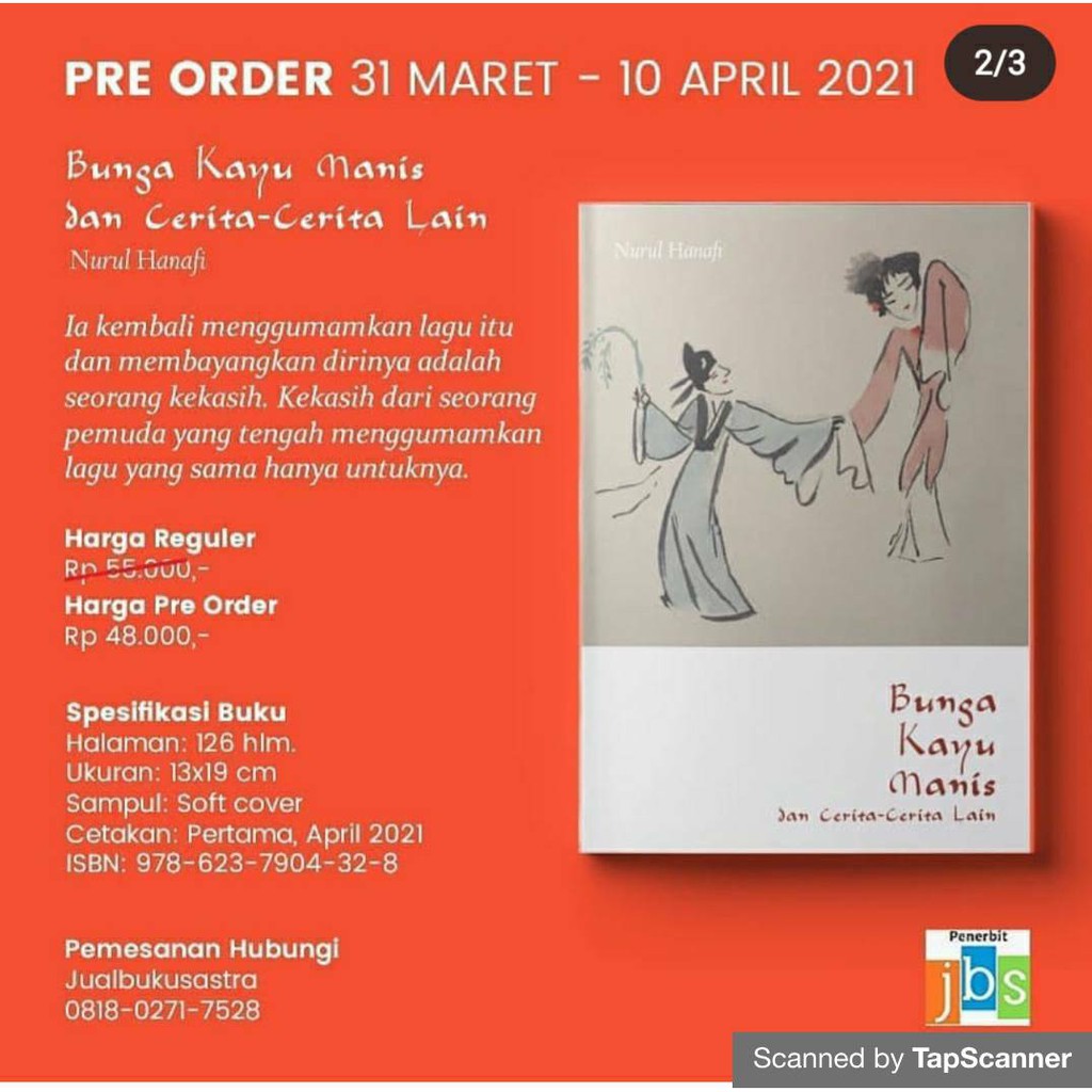 Buku Bunga Kayu Manis dan Cerita-Cerita Lain Kumcer Karya Judul: Bunga Kayu Manis dan Cerita-Cerita