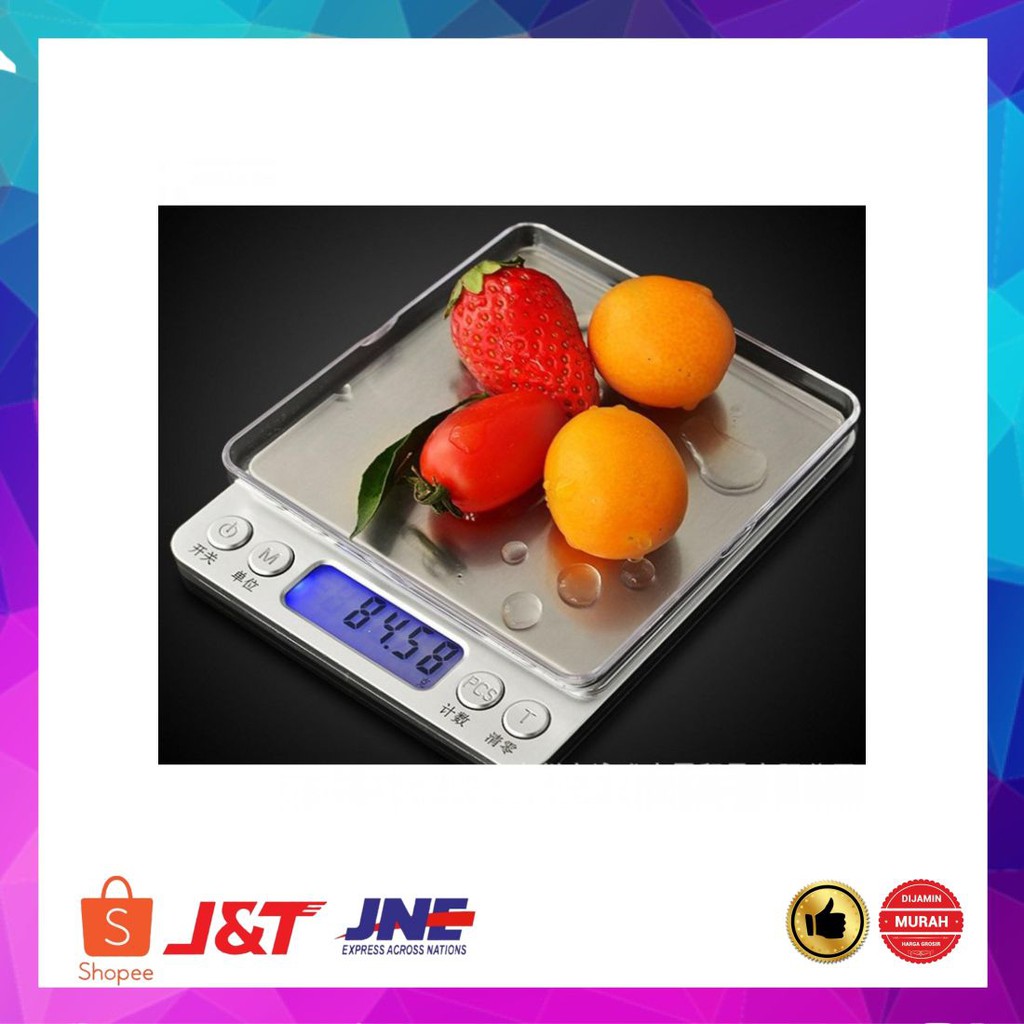 Murah Taffware Digipounds Timbangan Mini Digital Scale 1kg 0.1g