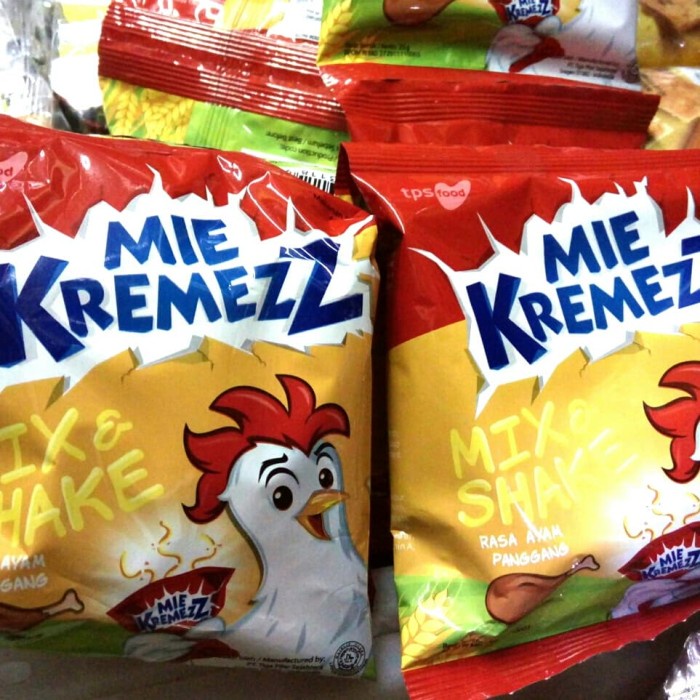 

Instant-Camilan- Mie Kremez 10Pcs - Balado -Camilan-Instant.