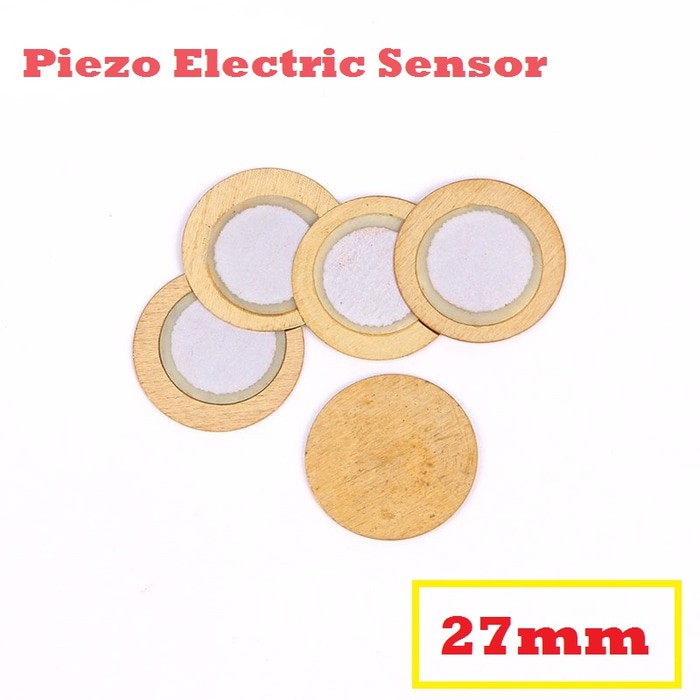 Piezoelectric Piezo Sensor 27mm 27 mm