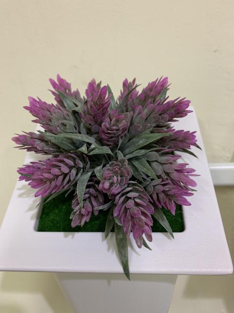 Bunga Plastik Mini Cantik Artificial Vas Model Frame 3d Utk Pajangan Hiasan Dinding - Vb14c