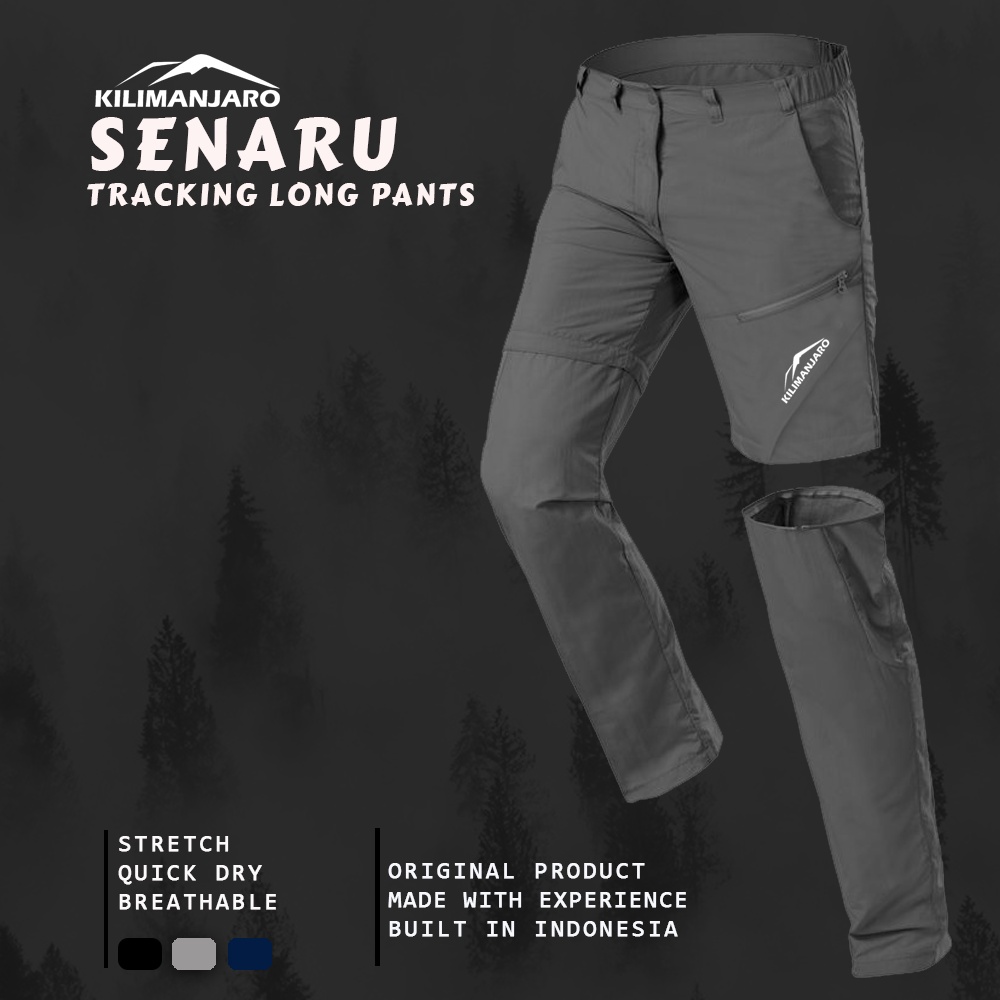 Celana Gunung Sambung Kilimanjaro Senaru Celana Sambung Outdoor Quick Dry