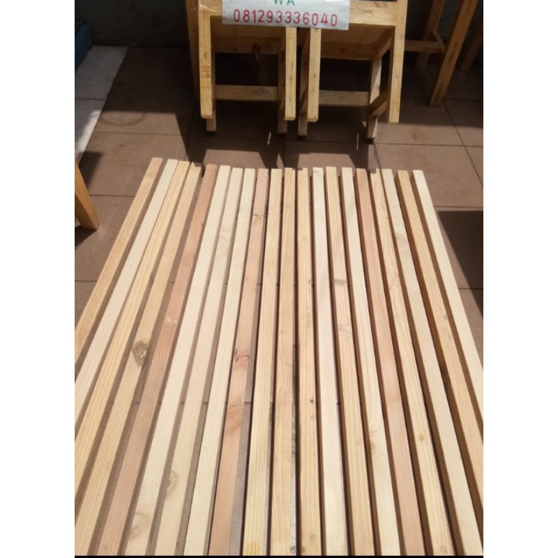 KAYU KASO JATI BELANDA 100X5X5CM (4 BATANG)