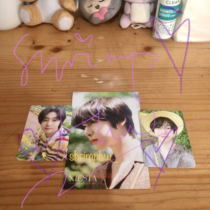 MONSTA X PHOTOCARD HYUNGWON XIESTA SET