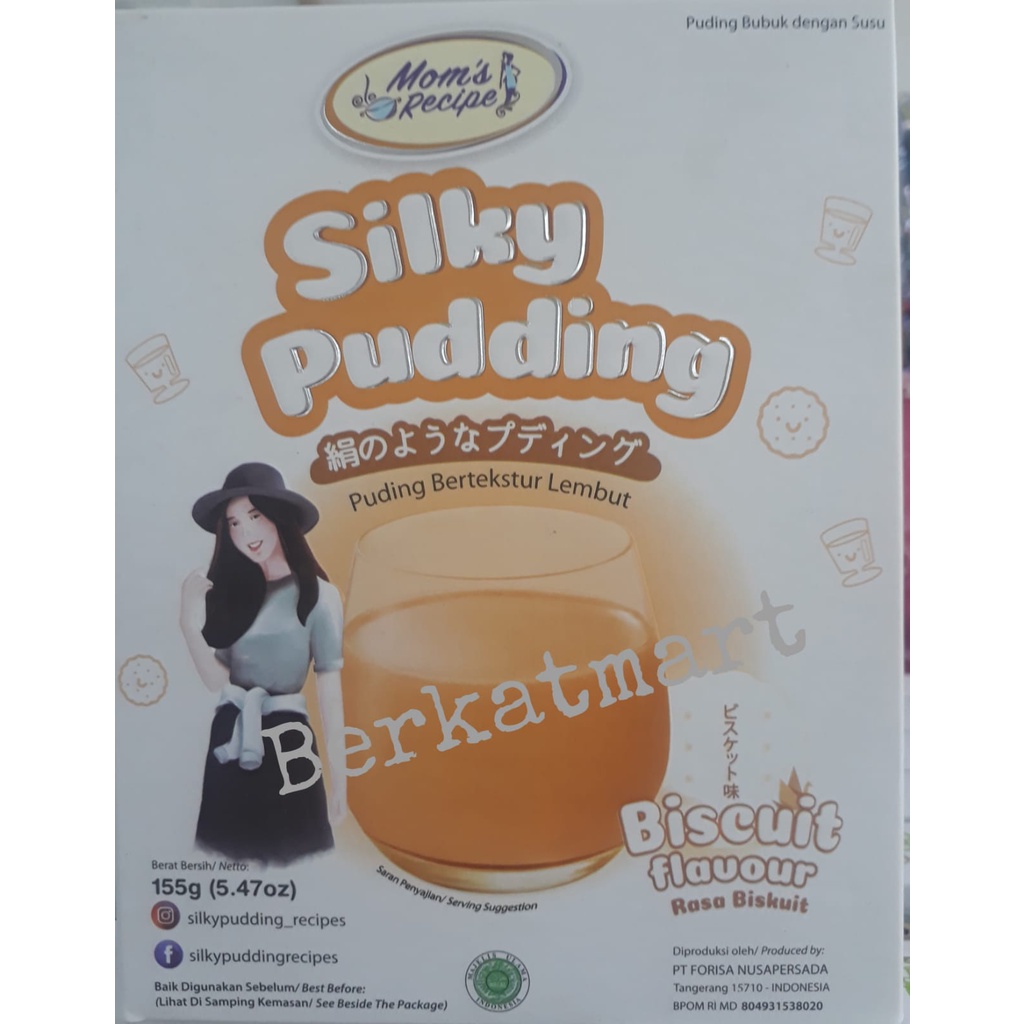 Silky Pudding 155 gram Forisa Puding bubuk dengan susu - BISCUIT - BISKUIT