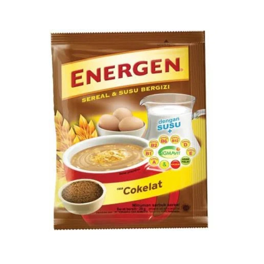 

ENERGEN SEREAL COKLAT 29g PROMO MURAH