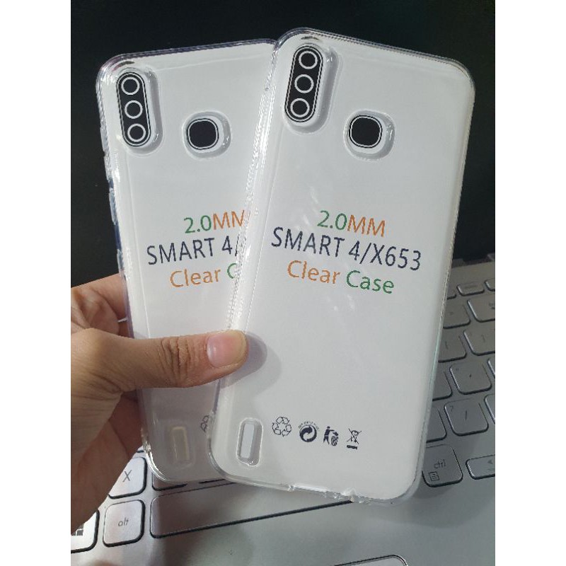 0RI Infinix Smart 3 plus, smart 4, Note 7 Lite Clear Case HD Tebel Bening Transparan TPU Soft PA