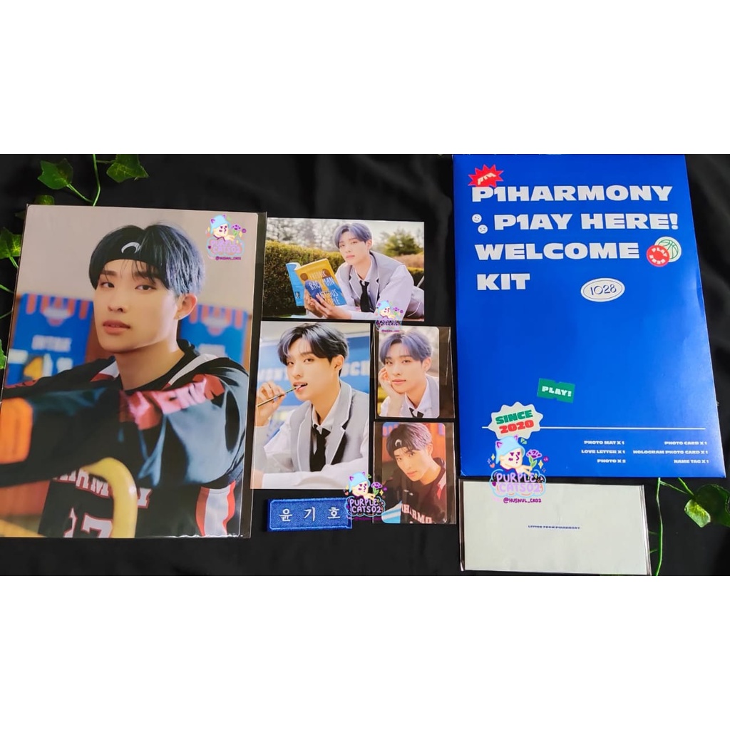 P1Harmony Welcome Kit 'KEEHO' OFFICIAL MD [P1AY HERE]