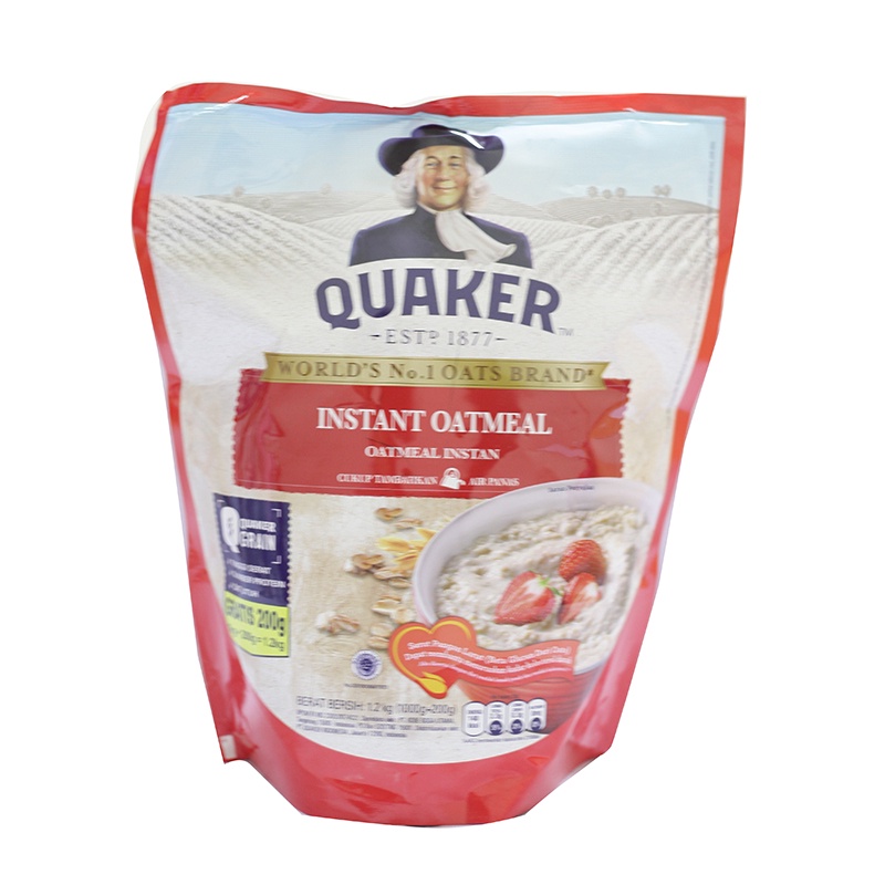 

Quaker Cereal Oatmeal Instant 1200Gr