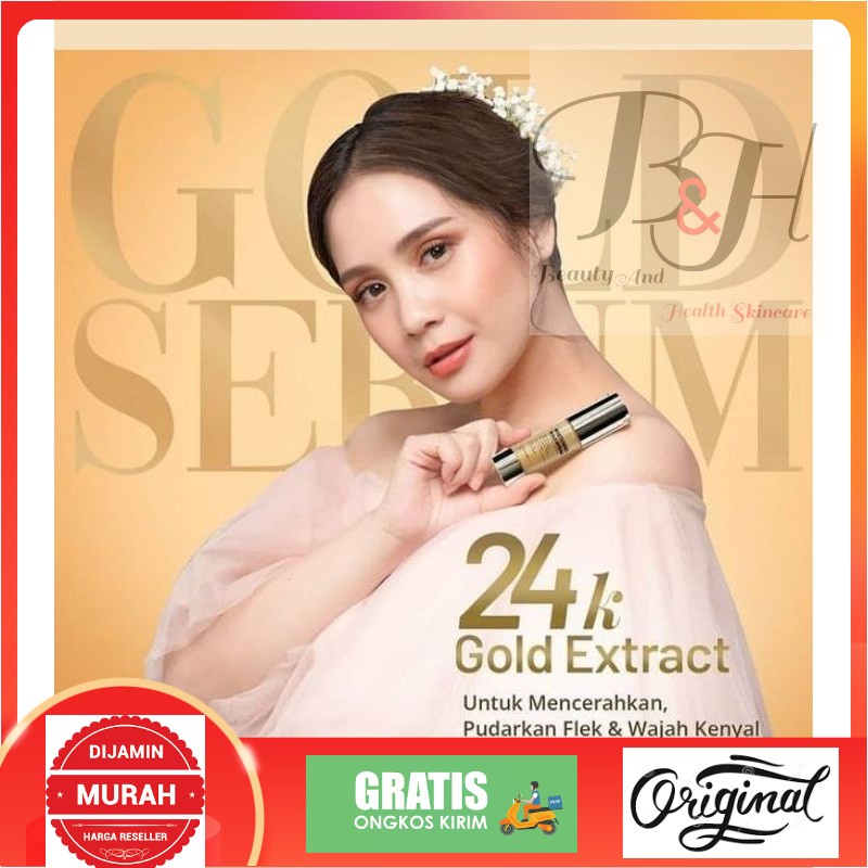24 K GOLD EXSTRAK SERUM MS GLOW - SERUM 24 K - SERUM GOLD 24 K
