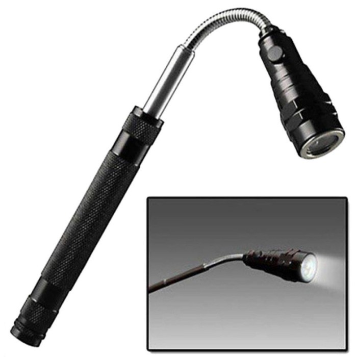 LED Telescopic Flexible Magnetic Pick Up Flashlight -SN17