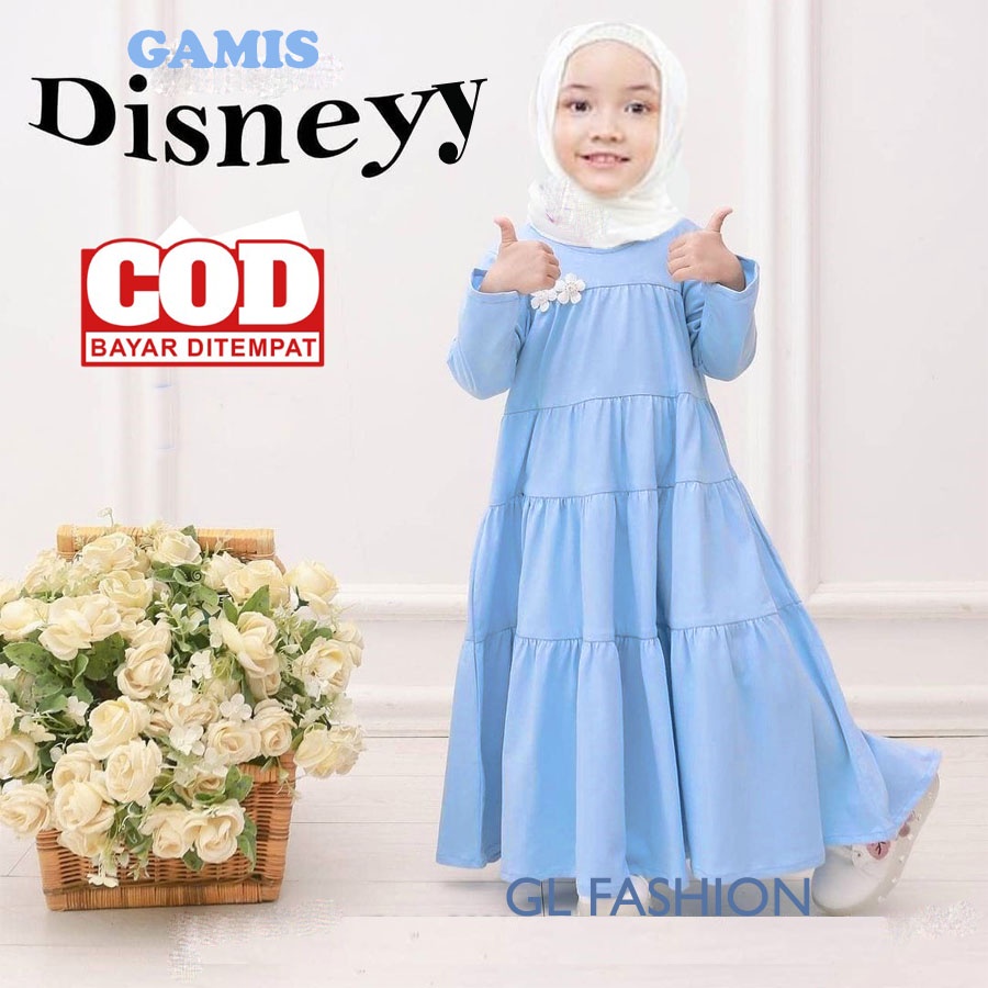 GAMIS ANAK DISNEYY MY PRINCESS BEAUTIFUL GIRL DRESS MAXY GL FASHION