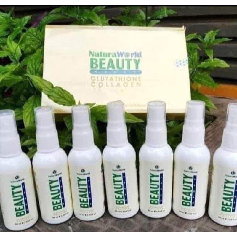 Natura beautyspray ori 1 paket isi 7 botol