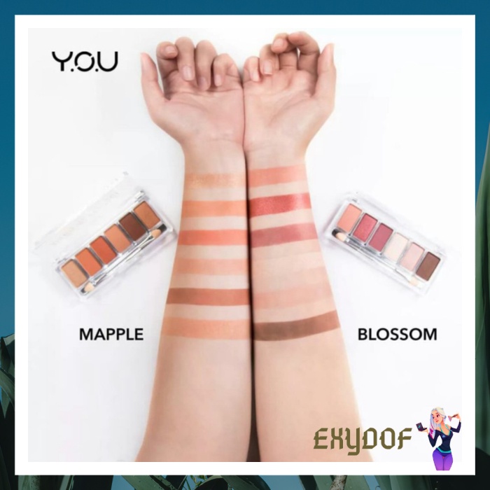 YOU NATURAL PERFECT EYESHADOW PALETTE [MAPPLE]  Y.O.U EYESHADOW NEWDEAL
