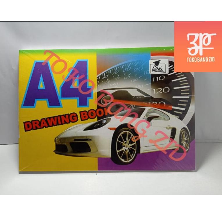 

(P5Z1) ★ 10 pcs buku gambar A4 motif cewe dan cowo //Stok@banyak