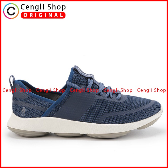 SEPATU SNEAKER WANITA HUSH PUPPIES ORIGINAL CASUAL BRANDED NAVY HW96