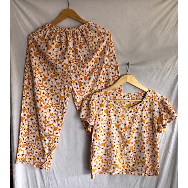 TERMURAH DI SHOPEE! SET CACA BUSUI-Lavender kuning