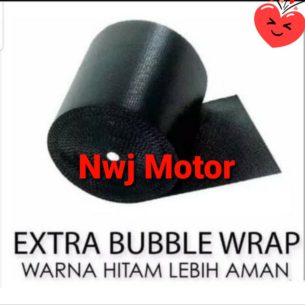 

Extra Bubble Wrap Untuk Tambahan Packing