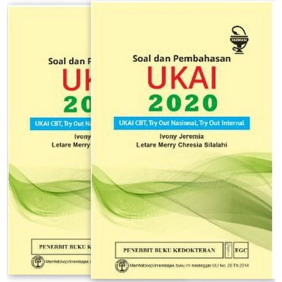 Soal Dan Pembahasan UKAI 2020 UKAI CBT, Try Out Nasional, Try Out Internal CBSBY