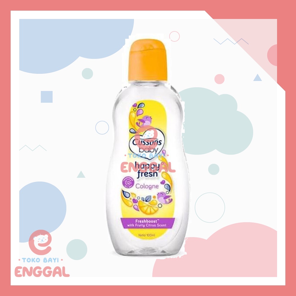 Cussons Cologne 100ml All Variant Lovely Kiss Sparkling Joy Soft Touch Beautiful Sunshine Cheerful Smile