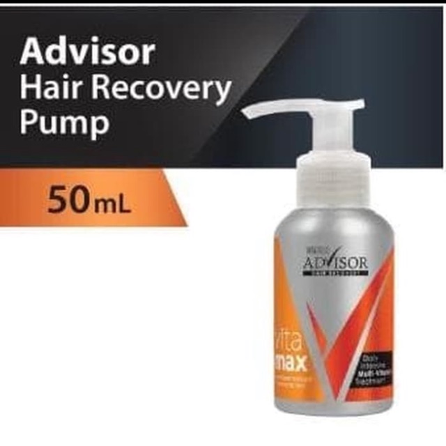 Makarizo Vitamin Rambut Pump 50 ml Vitamax Advisor