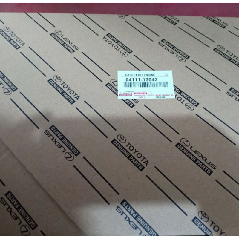 packing set gasket full set kijang 5k